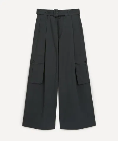Dries Van Noten Mens Wide Belted Cargo Trousers
