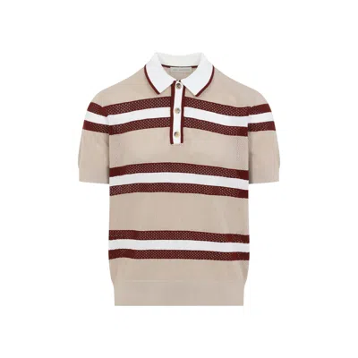 Dries Van Noten "mercy Stripe" Polo Shirt