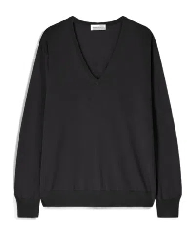Dries Van Noten Merino Sweater In Black