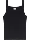 Dries Van Noten Merino-wool Tank Top In Black