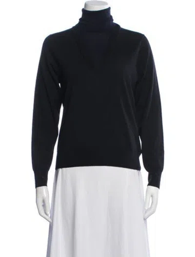 Pre-owned Dries Van Noten Merino Wool Turtleneck Sweater