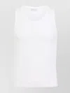 Dries Van Noten Sleeveless Textured Top With Clean Silhouette