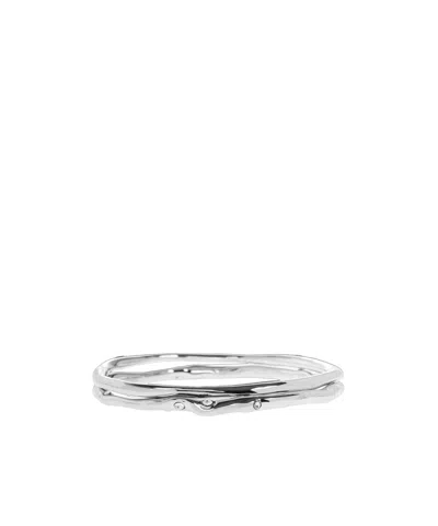 Dries Van Noten Metal Bracelet In Silver