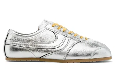 Pre-owned Dries Van Noten Metallic Sneakers (women's) In Silver