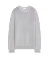 Dries Van Noten Metallic-threaded Sweater In Gray