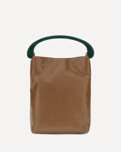 Dries Van Noten Micro Handbag In Brown