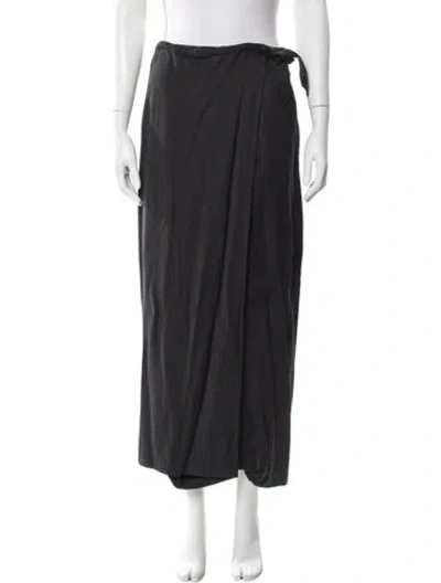 Pre-owned Dries Van Noten Midi Length Skirt In Black