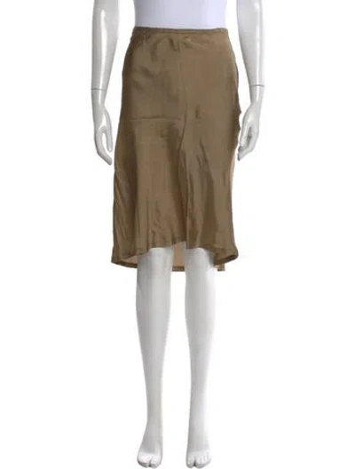 Pre-owned Dries Van Noten Midi Length Skirt In Neutral