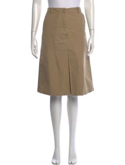 Pre-owned Dries Van Noten Midi Length Skirt In Neutral