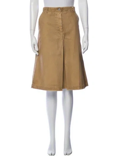 Pre-owned Dries Van Noten Midi Length Skirt In Neutral