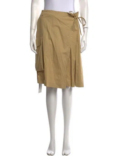 Pre-owned Dries Van Noten Midi Length Skirt In Neutral