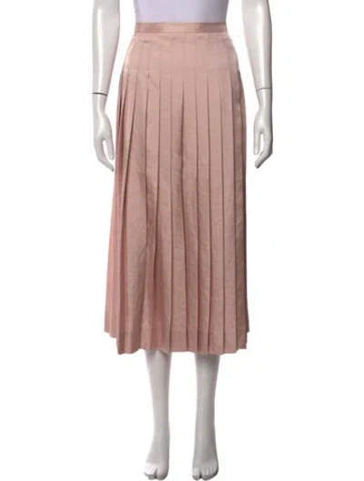 Pre-owned Dries Van Noten Midi Length Skirt W/ Tags In Pink