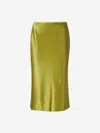 Dries Van Noten Sati Midi Skirt Clothing In Green