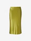 Dries Van Noten Sati Midi Skirt Clothing In Green