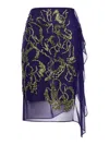 Shop Dries Van Noten Midi Skirts