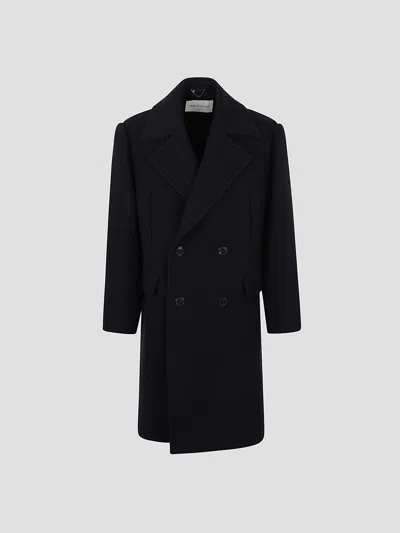 Dries Van Noten Midweight Wool Jacket In Black