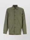 Dries Van Noten Army Green Polyester Cornish Shirt