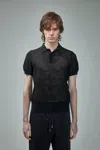 Dries Van Noten Mindo Polo In Black