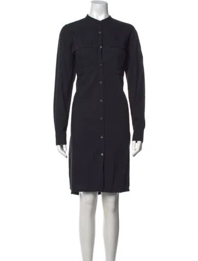 Pre-owned Dries Van Noten Mini Dress In Black