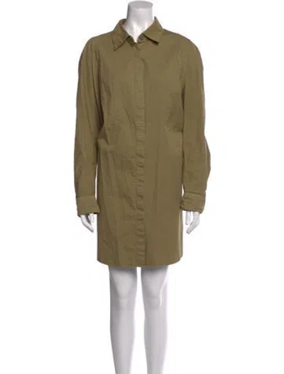 Pre-owned Dries Van Noten Mini Dress In Neutral