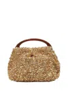 DRIES VAN NOTEN DRIES VAN NOTEN MINI HANDBAG WITH RESIN HANDLE AND DETACHABLE SHOULDER STRAP.