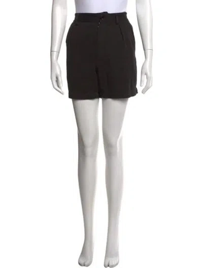 Pre-owned Dries Van Noten Mini Shorts In Black