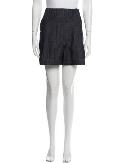 Pre-owned Dries Van Noten Mini Shorts In Blue