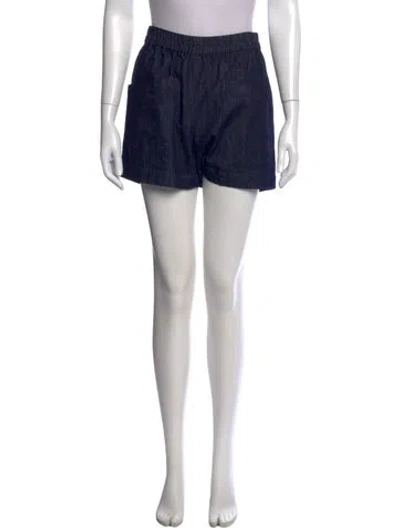 Pre-owned Dries Van Noten Mini Shorts In Blue