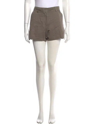 Pre-owned Dries Van Noten Mini Shorts In Brown