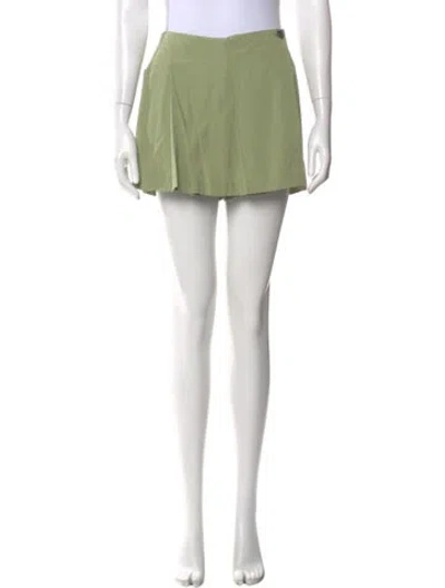 Pre-owned Dries Van Noten Mini Shorts In Green