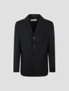 Dries Van Noten Mini Structured Utility Jacket In Black