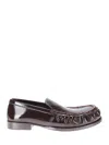 Dries Van Noten Moccasin Shoe With Shiny Leather In Multi