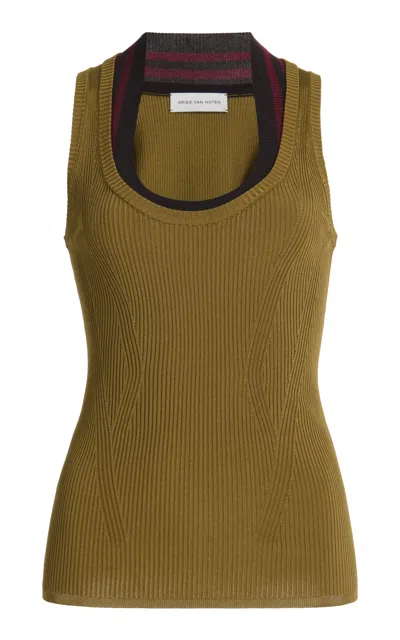 Dries Van Noten Moda Operandi In Green
