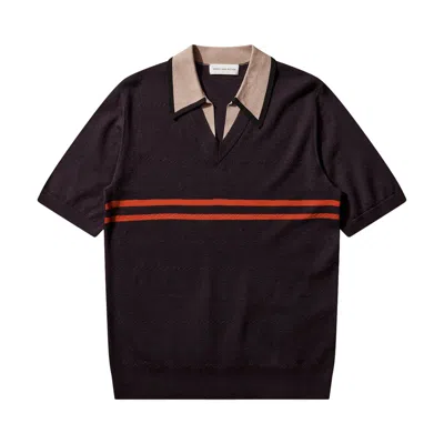 Pre-owned Dries Van Noten Molar Polo 'dark Purple' | Men's Size Xl