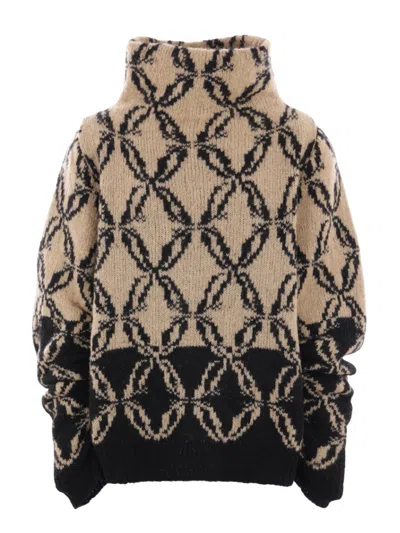 DRIES VAN NOTEN MONIER 9709 M.K.SWEATER NAT