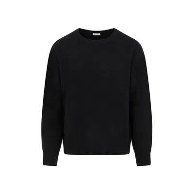 Dries Van Noten Monty Black Wool Sweater