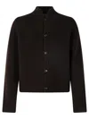 Dries Van Noten Moorea Wool Cardigan Clothing In Brown