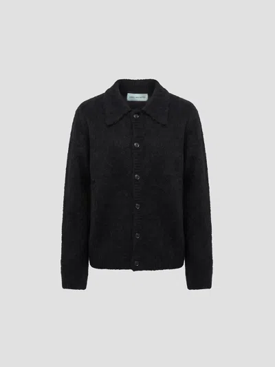 Dries Van Noten Mora 4709 M. K. Cardigan In Black