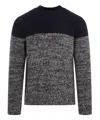 Dries Van Noten Knitted Crewneck Sweater In Blue