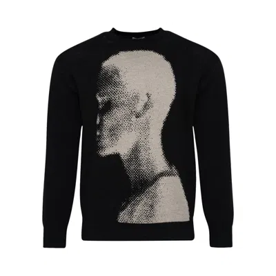 Pre-owned Dries Van Noten Moses Sweater 'black'