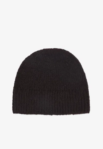 Dries Van Noten Moss Beanie In Brown