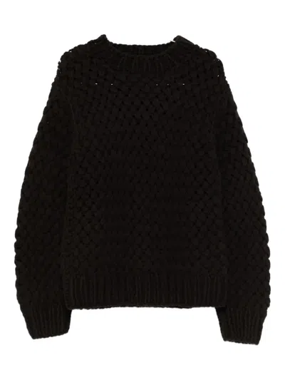 Dries Van Noten Motel 2710 M.k. Sweater Dbrn In Brown