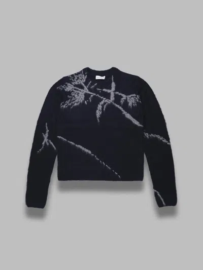 Dries Van Noten Mouche Sweater 2709 M.k. In Blue