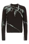 Dries Van Noten Brown Wool Blend Sweater Men In Brown