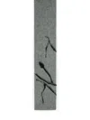 Dries Van Noten 'mouton' Grey Alpaca Blend Scarf In Neutral
