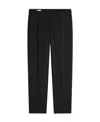 Dries Van Noten Elastic Waist Casual Pants In Black
