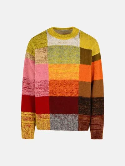 Dries Van Noten Multi Wool Blend Sweater