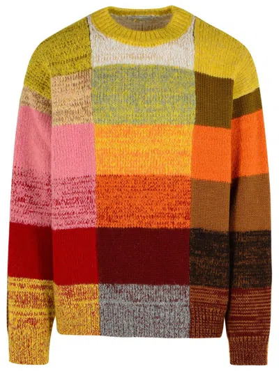 DRIES VAN NOTEN DRIES VAN NOTEN MULTI WOOL BLEND SWEATER