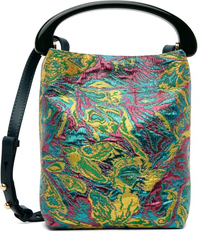Dries Van Noten Multicolor Crisp Floral Bag