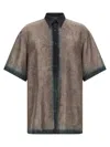 Dries Van Noten Cassidye Silk Shirt In Multicolor